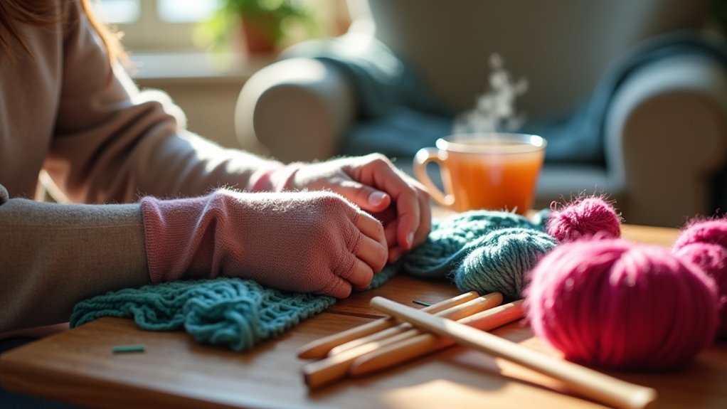 compression gloves for crafters