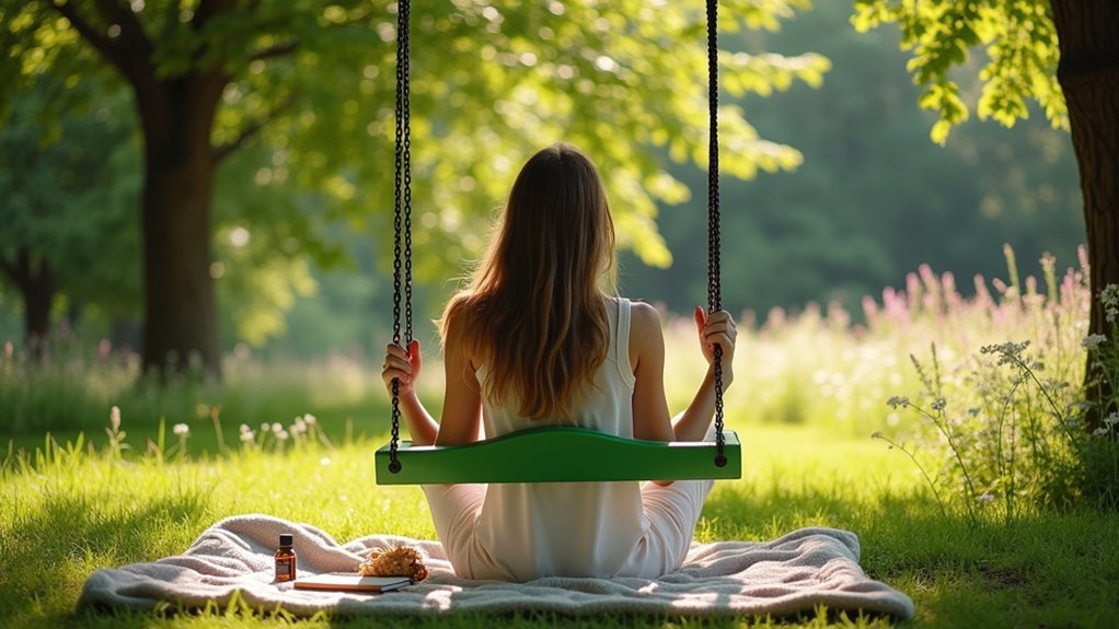 compression swing techniques for anxiety