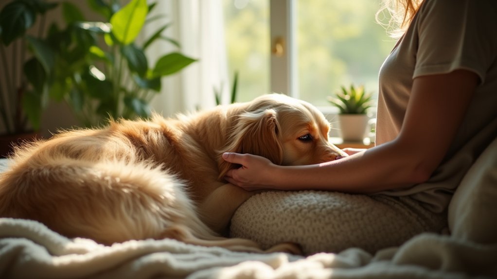 cortisol reduction through animal therapy