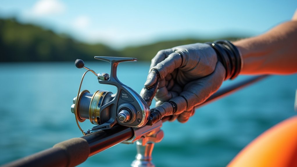 customizable motorized fishing reels