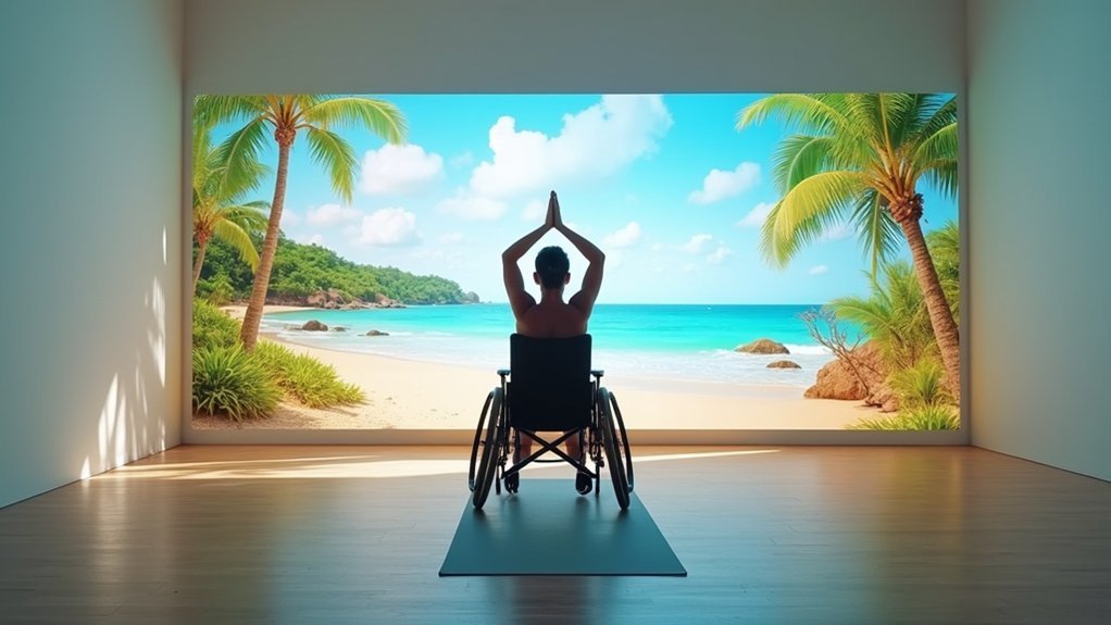 customizable vr yoga experience