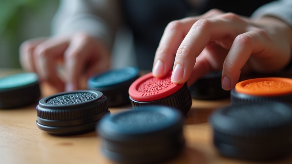 customized lens caps enhance usability