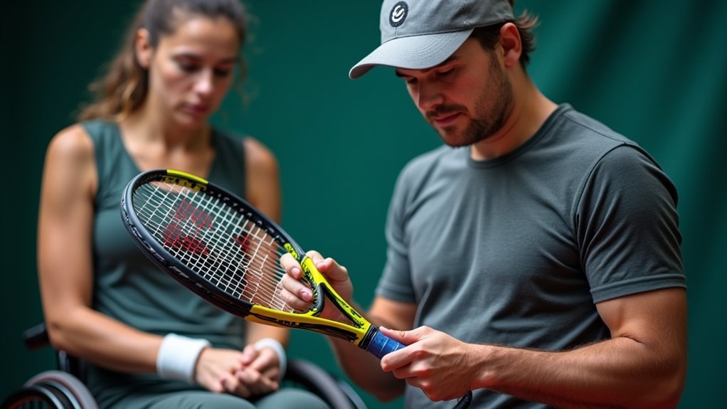 customized wheelchair tennis accessories