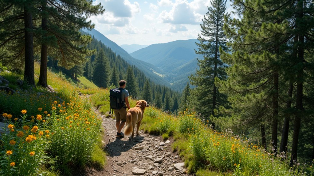 dog friendly wilderness trails