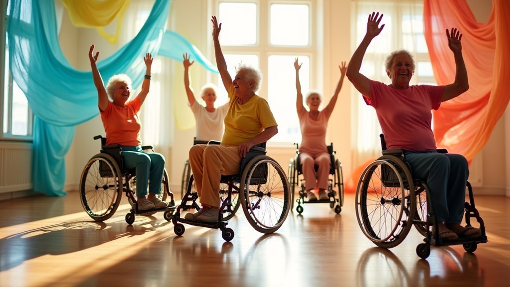 empowering seated upper body movement