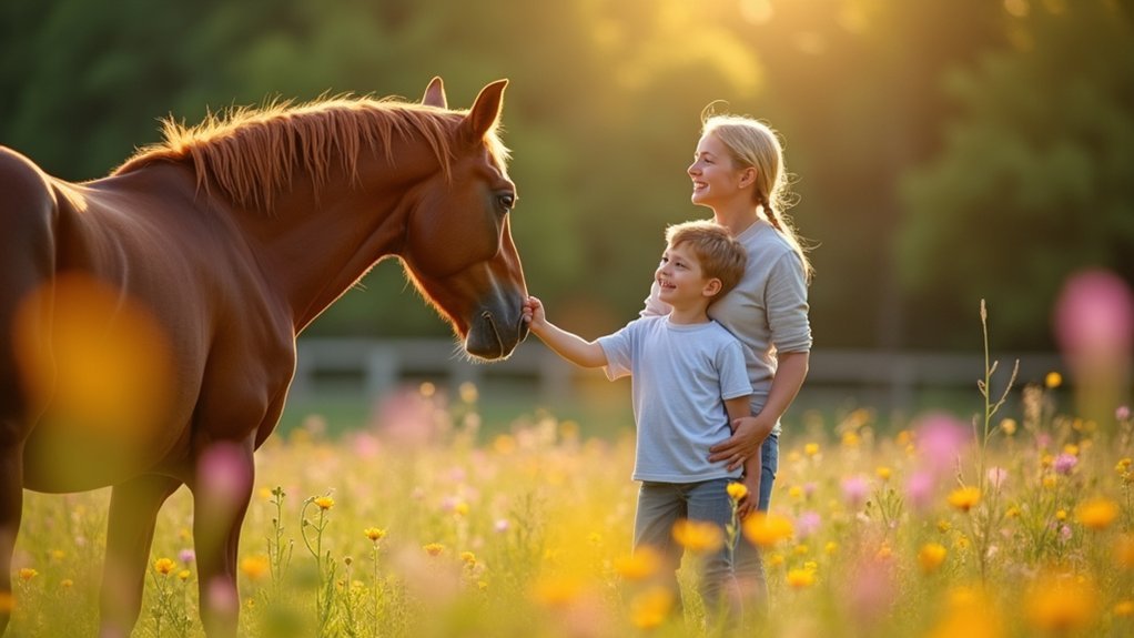 equine therapy enhances motor skills