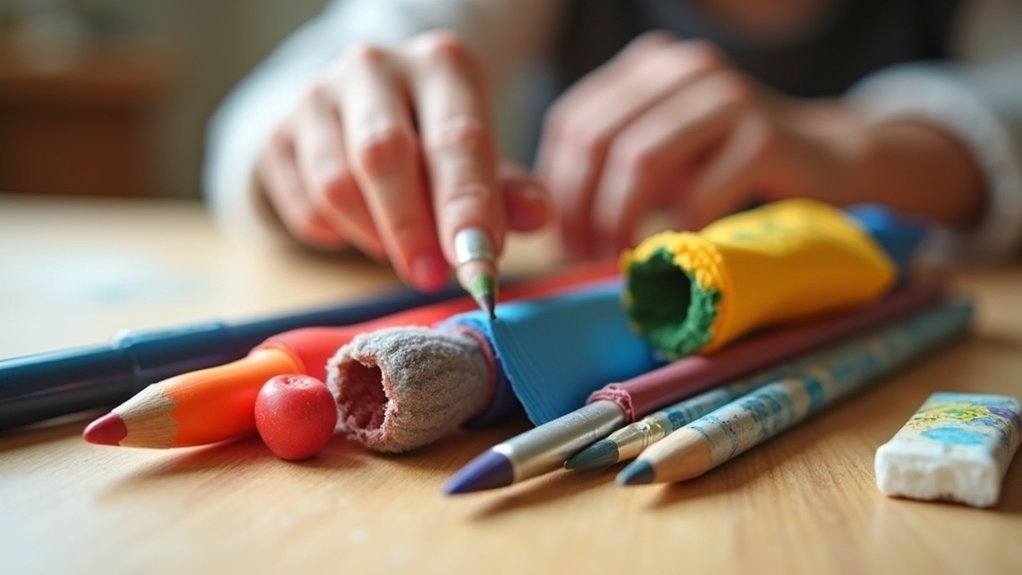 ergonomic art tools selection