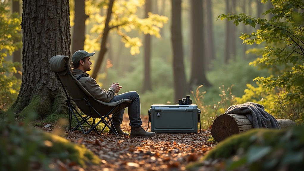 ergonomic gear enhances hunting comfort