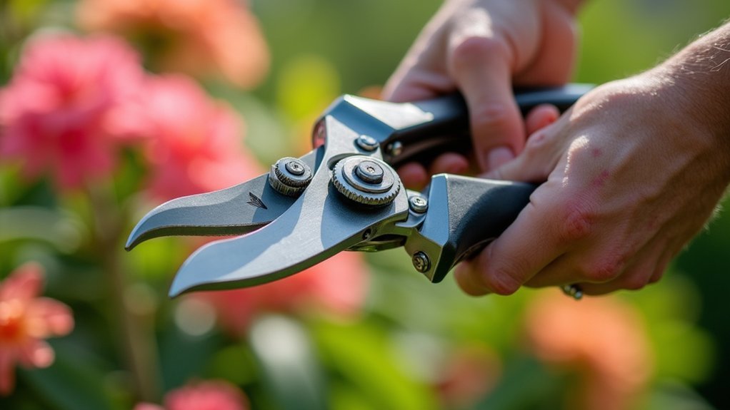 ergonomic ratchet pruning tools