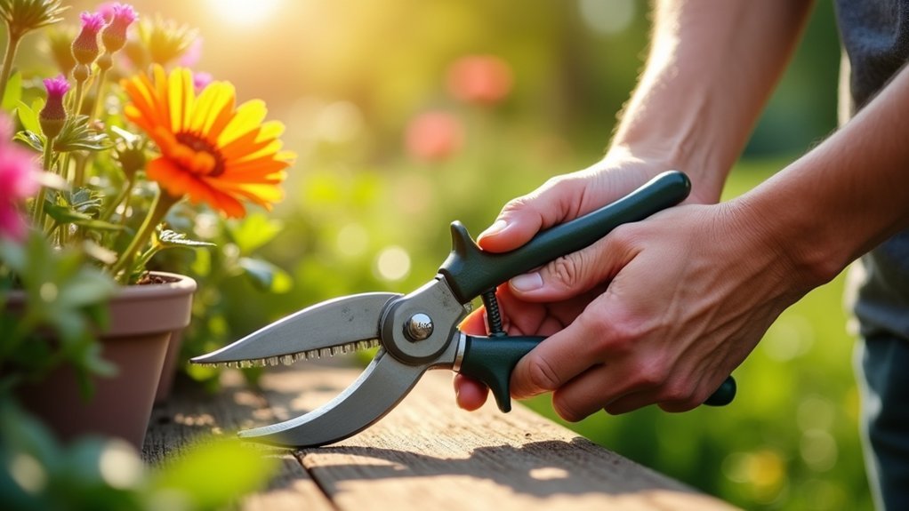 ergonomic shears enhance gardening