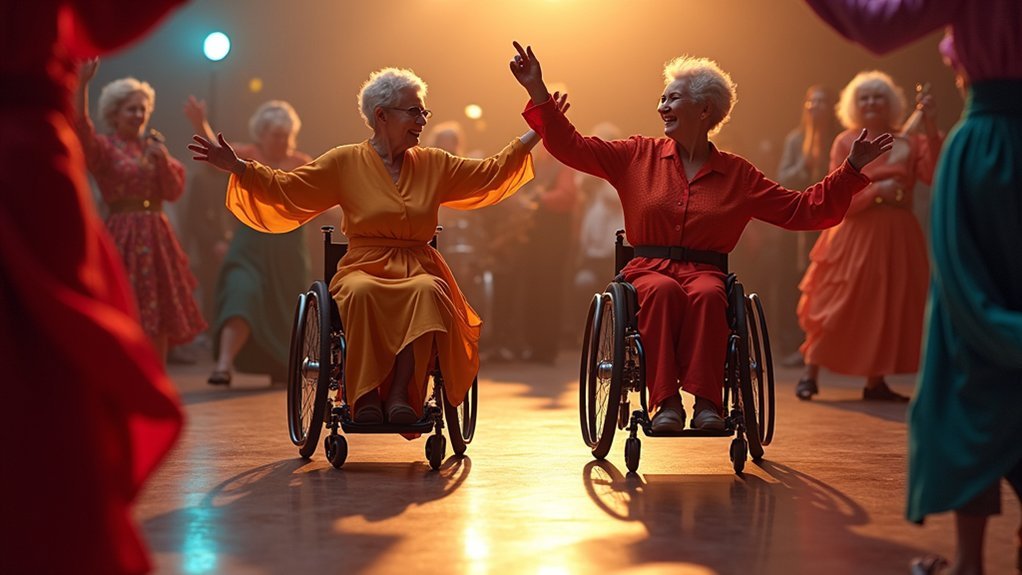 expressive wheelchair dance movement
