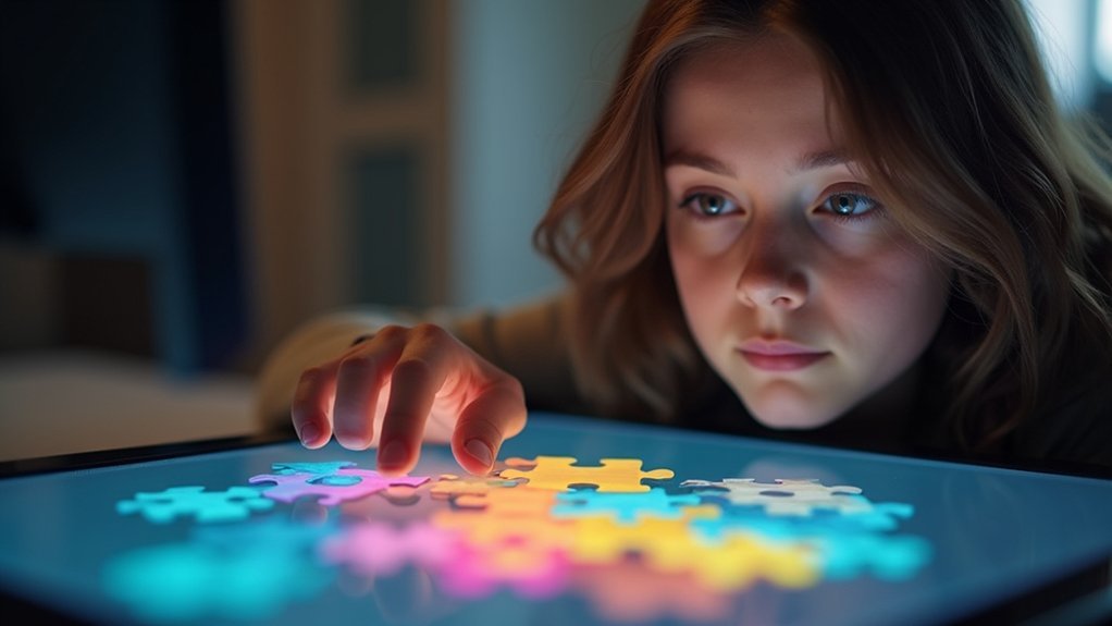 eye tracking puzzles enhance cognition