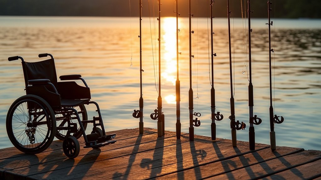 fishing rods for accessibility
