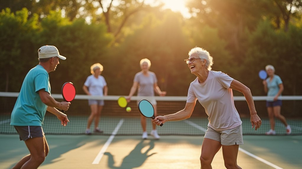 gentle low impact court sport