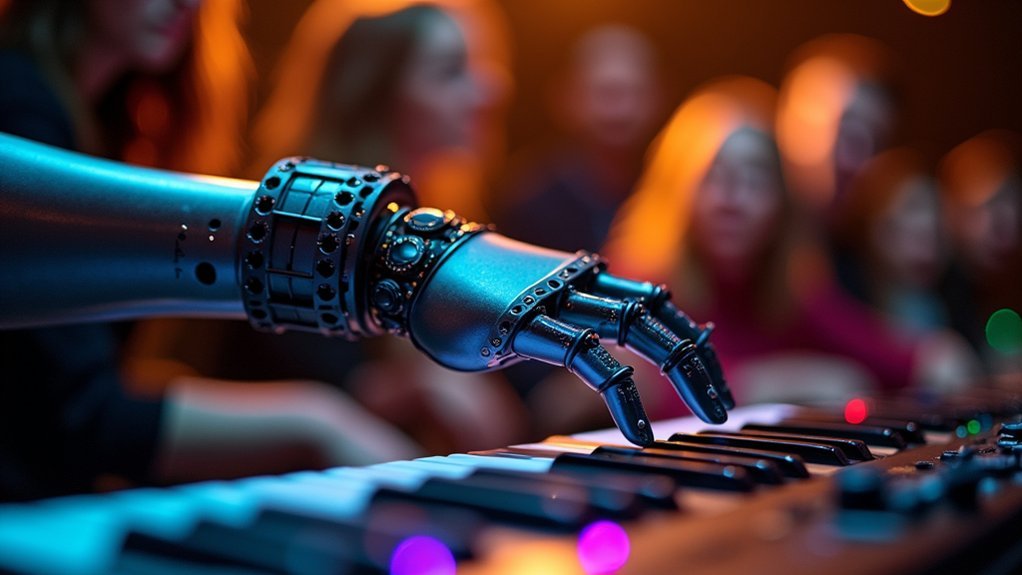gesture responsive musical prosthetics