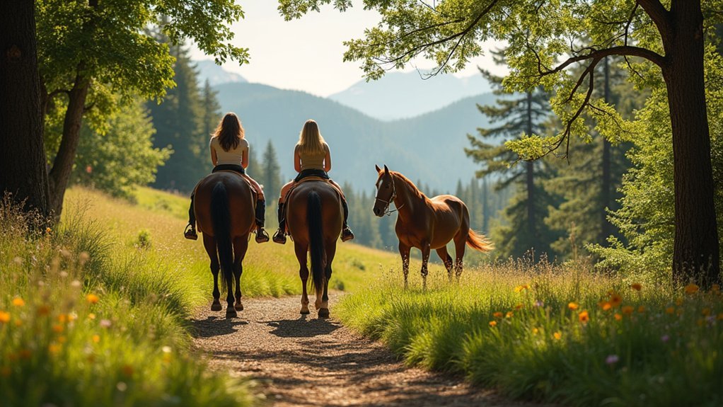 horses trails healing benefits