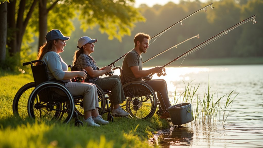 inclusive adaptive fishing experiences