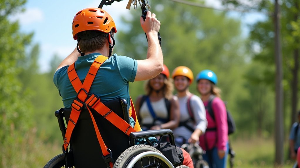 inclusive adventure sports harnesses