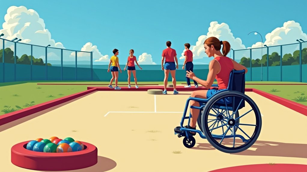 inclusive boccia equipment adaptations