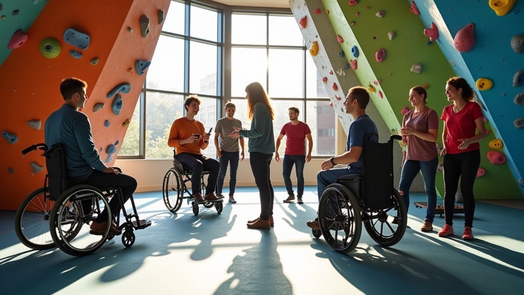 inclusive climbing staff training