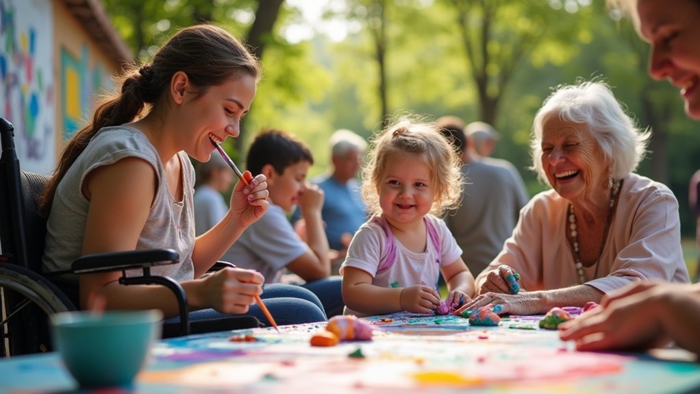 inclusive community art programs