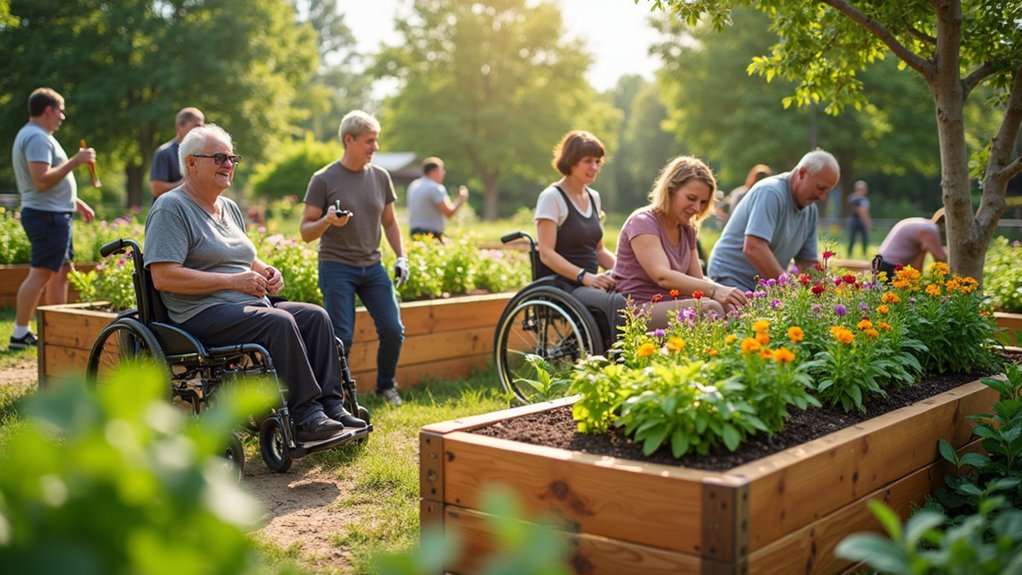inclusive community garden spaces
