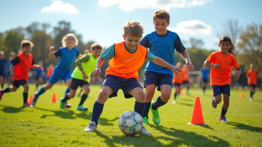 inclusive football training drills