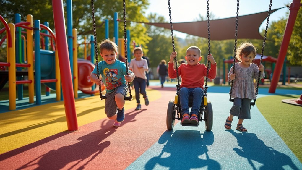 inclusive playground design features