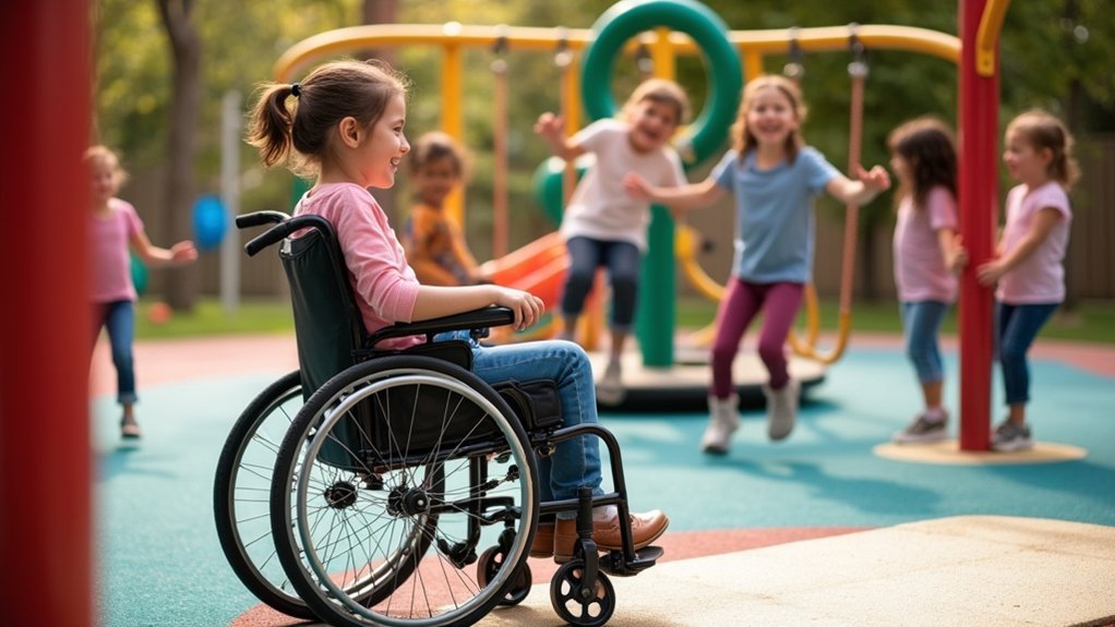 inclusive playground motion equipment