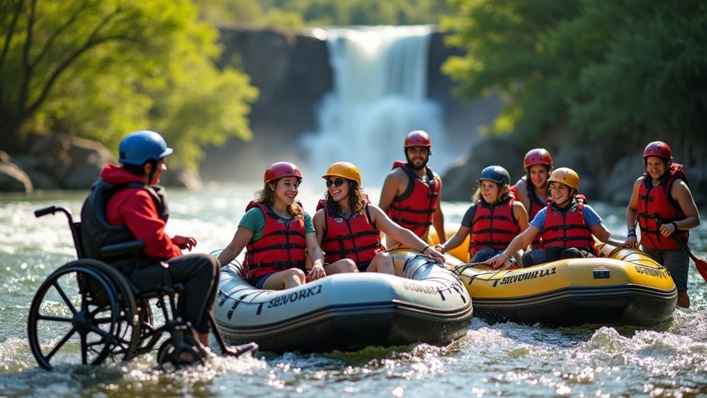inclusive rafting adventure options