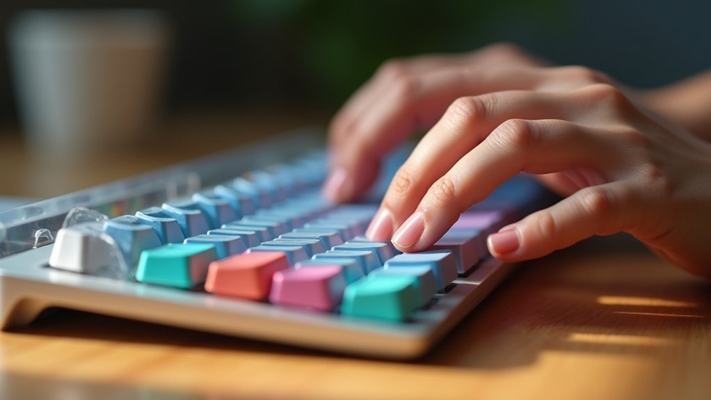 key guards enhance typing accuracy