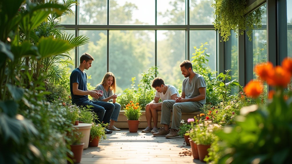measuring therapeutic garden benefits