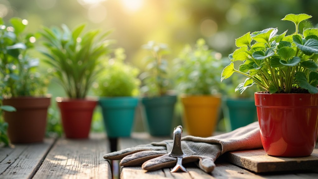 mindful container gardening tools