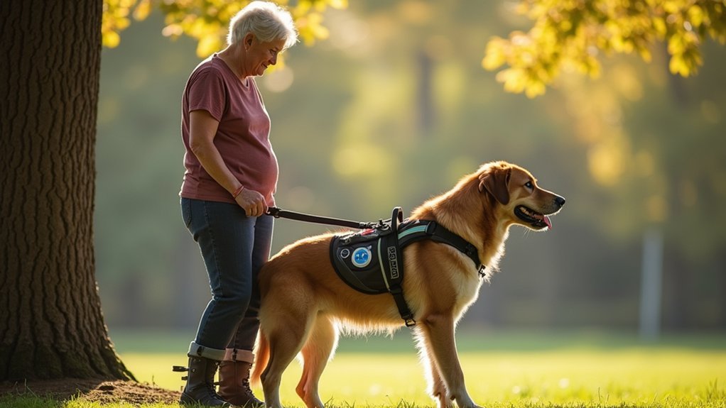 mobility support through canine