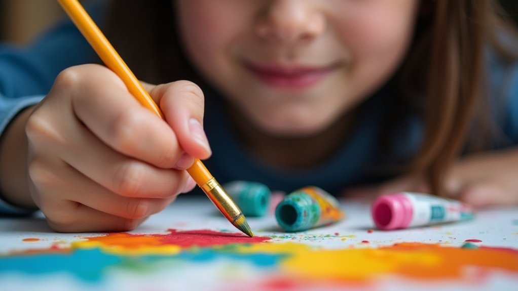 mouth painting confidence exercises