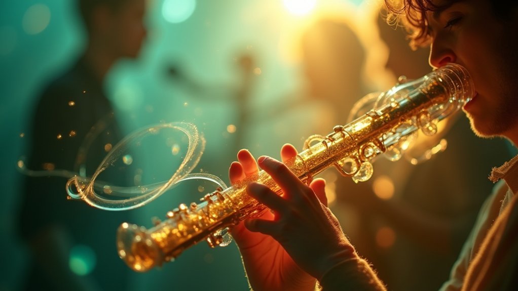 music created by breath