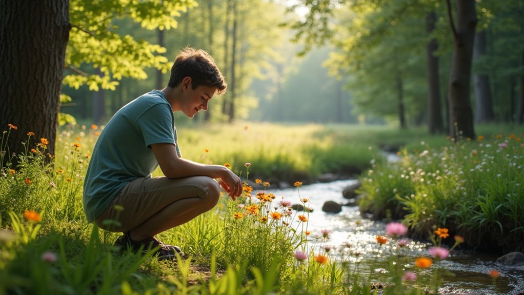 nature s calming sensory engagement
