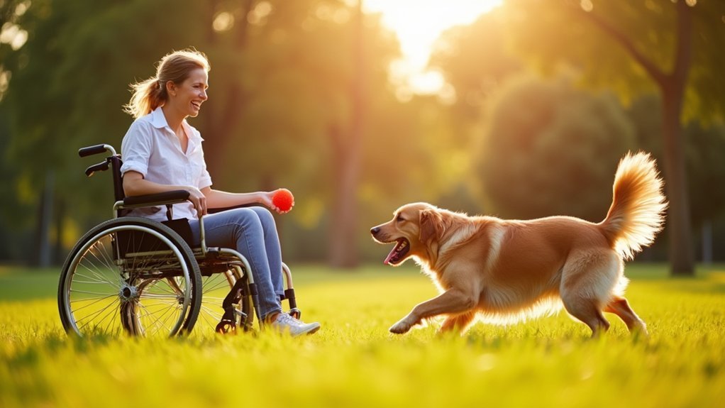 Why Pets Help Disabled People Play Again