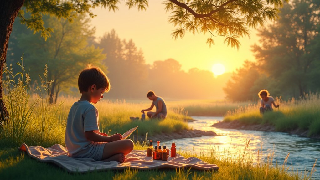 relaxing outdoor activities autism