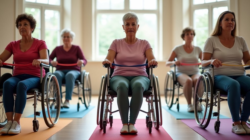 seated exercises for strength