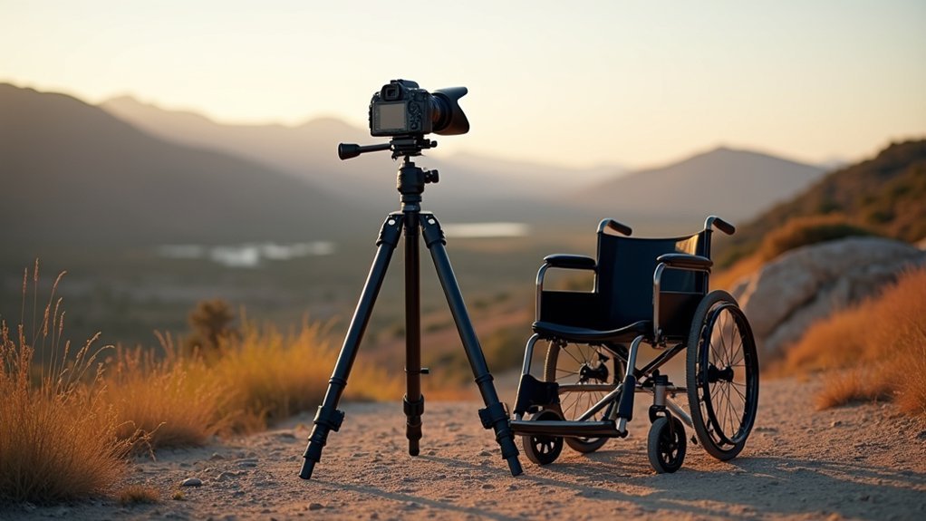 seated stability tripod design