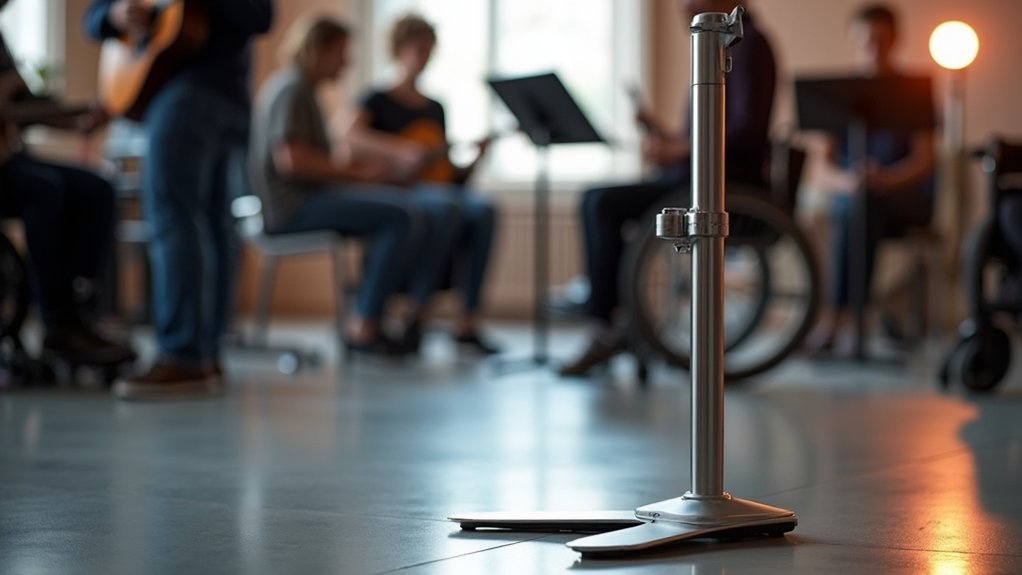 stable wheelchair stand designs