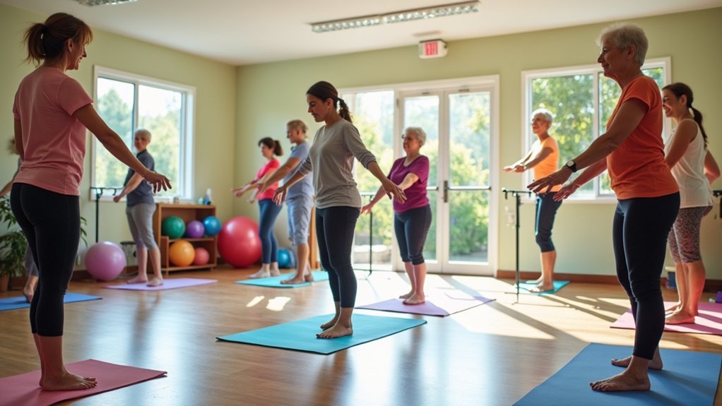 standing balance exercise progression