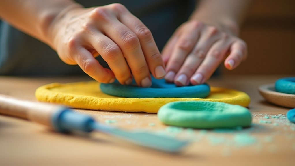 strengthen hands through clay