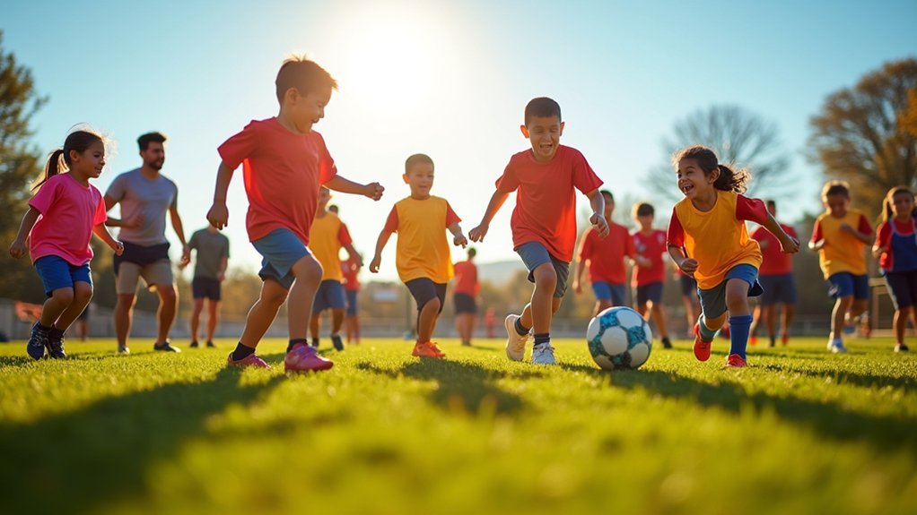 structured team sports benefits