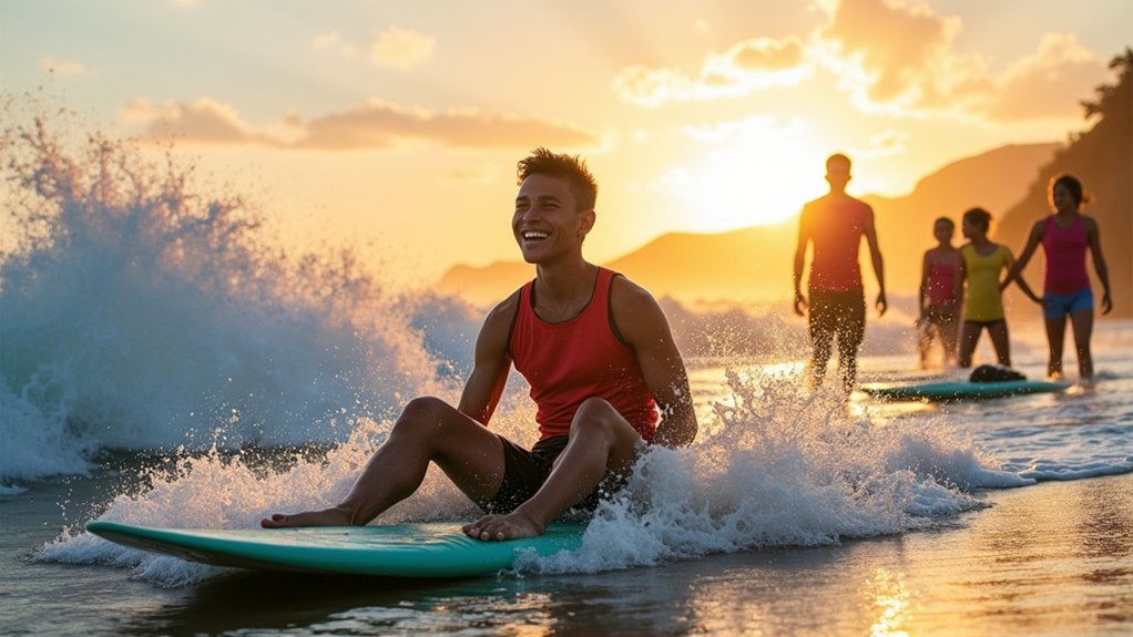 surfing lessons for disabled athletes