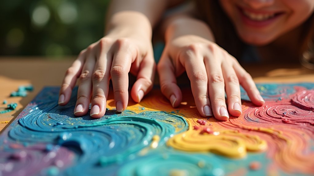 tactile art boosts confidence