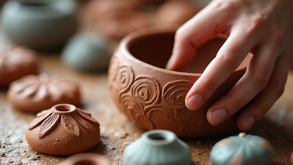 tactile pottery for expression
