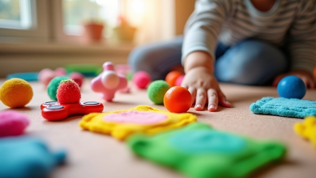 tactile toys for sensory support