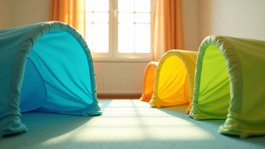 therapeutic spandex sensory tunnels